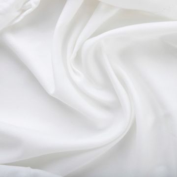 Cearceaf de pat cu elastic Danielle, Homla, 90x200 cm, bumbac satinat, alb