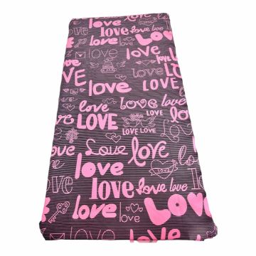 Cearsaf cu elastic pe colt 120x60 cm Love