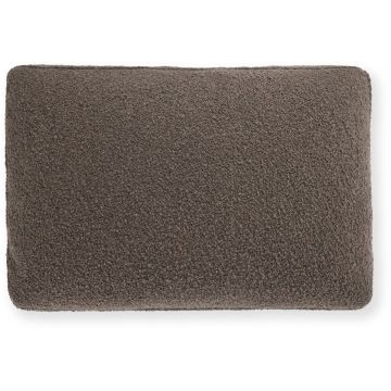 Perna decorativa Kartell design Patricia Urquiola 50x35cm textil Orsetto maro