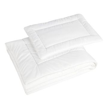 Set pilota 105 x 75 cm si perna 30 x 40 cm din bumbac Nichiduta Soft Cotton