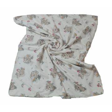 Patura Micky plusat 100 bumbac ranforce koala