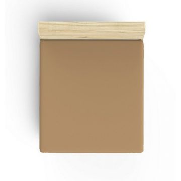 Cearceaf maro din bumbac cu elastic 140x200 cm âu0080Mijolnir