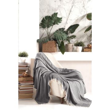 Patura Vanity, Gri Inchis, 210x170 cm