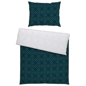 LENJERIE DE PAT CU DOUĂ FEțE 140/200 cm