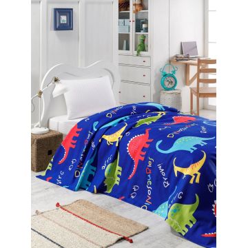 Cuvertura pique Single, Dinazorus, EnLora Home, Bumbac