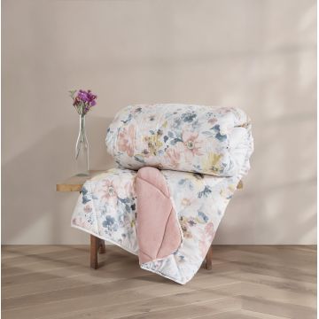 Cuvertura unică, Velvet - Dalya Powder, Cotton Box, Poliester