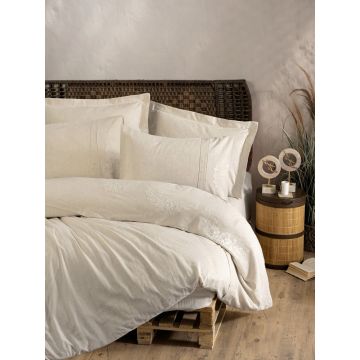 Lenjerie de pat dubla, Forbes, Cotton Box, 25% in / 75% bumbac