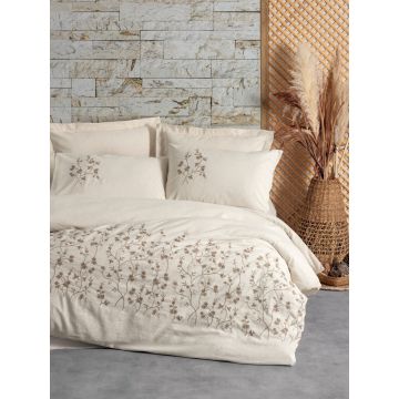 Lenjerie de pat dubla, Hemera, Cotton Box, 75% bumbac / 25% in