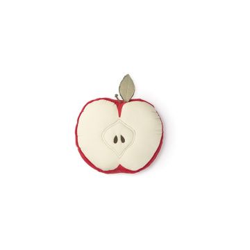Pernă pentru copii din bumbac ø 30 cm Apple – Lorena Canals