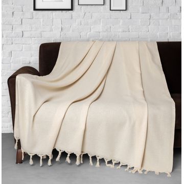 Cuvertura de pat, Trendy - Natural (300), DC Home, Bumbac