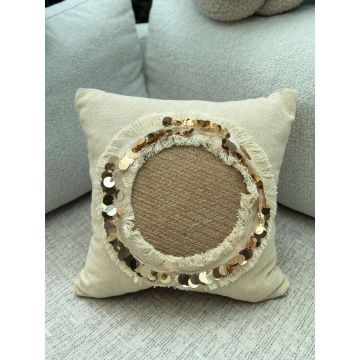 Față de pernă 43x43 cm Sequins – Mioli Decor Față de pernă 43x43 cm Sequins – Mioli Decor
