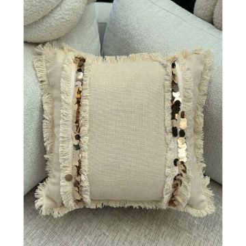 Față de pernă 43x43 cm Sequins – Mioli Decor Față de pernă 43x43 cm Sequins – Mioli Decor
