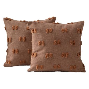 Fețe de pernă 2 buc. 43x43 cm Tuffet – Mioli Decor