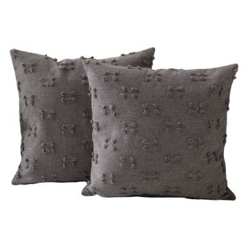 Fețe de pernă 2 buc. 43x43 cm Tuffet – Mioli Decor