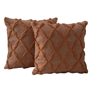 Fețe de pernă 2 buc. 43x43 cm Tuffet – Mioli Decor