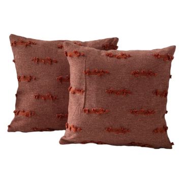 Fețe de pernă 2 buc. 43x43 cm Tuffet – Mioli Decor