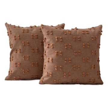 Fețe de pernă 2 buc. 43x43 cm Tuffet – Mioli Decor