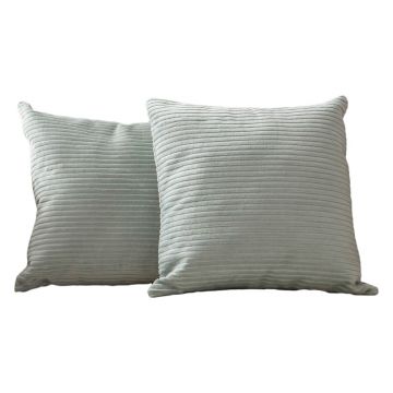 Fețe de pernă 2 buc. din catifea reiată 43x43 cm – Mioli Decor