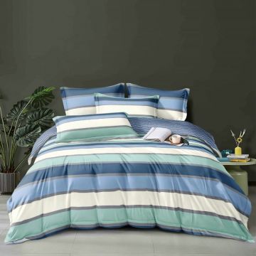 Lenjerie cu elastic 140x200cm, Jade (Finet)