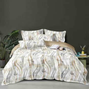 Lenjerie cu elastic 140x200cm, Louise (Finet)