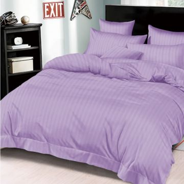 Lenjerie cu elastic 180x200cm, Damasc, Tixie V10 Lila (Finet)