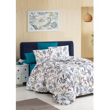 Lenjerie de pat pentru o persoana, Hana, Life Style, Bumbac Ranforce