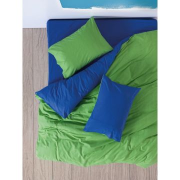 Lenjerie de pat verde-albastră din bumbac ranforcé pentru pat dublu, extinsă cu cearceaf inclus, cu 4 piese 200x220 cm Sage – Mijolnir Lenjerie de pat verde-albastră din bumbac ranforcé pentru pat dublu, extinsă cu cearceaf inclus, cu 4 piese 200x220 cm Sage – Mijolnir