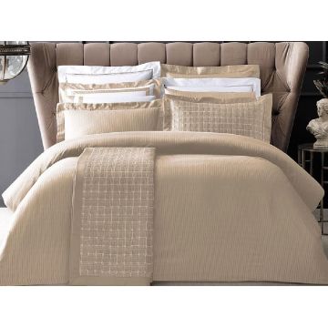 Lenjerie Linea Camel King Size (Bumbac Egiptean)