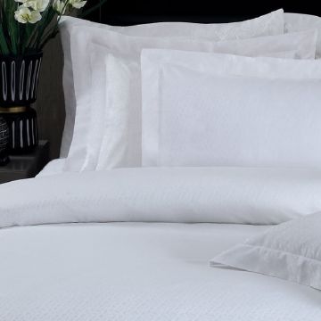 Lenjerie Vivaldi Alb King Size (Bumbac Egiptean)