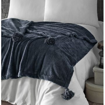 Patura Double, Puffy 160 - Anthracite, DC Home, Poliester