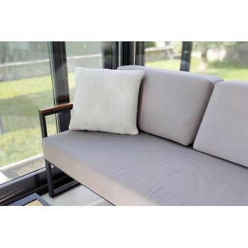 Perna, Cushion - White, Aksu, Poliester