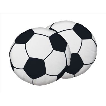 Pernă pentru copii din polar, fleece 21x32 cm Football – Jerry Fabrics