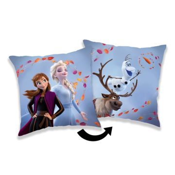 Pernă pentru copii din polar, fleece 40x40 cm Frozen 