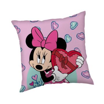 Pernă pentru copii din polar, fleece 40x40 cm Minnie 