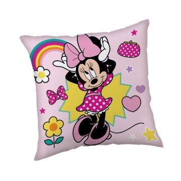Pernă pentru copii din polar, fleece 40x40 cm Minnie 