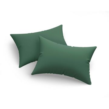 Set 2 fete de perna, Monstera - Green v2, Eponj Home, 65% bumbac/35% poliester