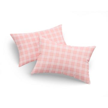 Set 2 fete de perna, Tavşancık - Pink, Eponj Home, 65% bumbac/35% poliester