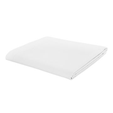 Cearceaf alb din bumbac percale 230x260 cm Easy Iron Percale – Catherine Lansfield