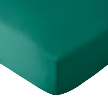 Cearceaf albastru-verde cu elastic 150x200 cm So Soft Non-Iron – Catherine Lansfield