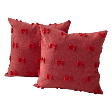 Fețe de pernă 2 buc. 43x43 cm Tuffet – Mioli Decor