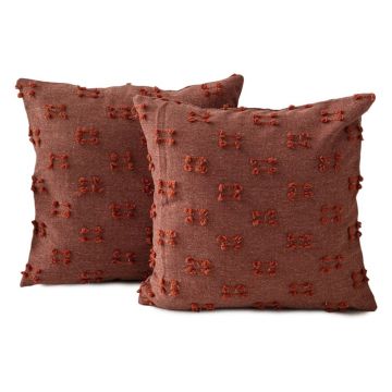 Fețe de pernă 2 buc. 43x43 cm Tuffet – Mioli Decor