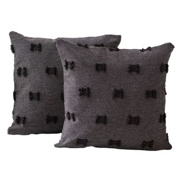 Fețe de pernă 2 buc. 43x43 cm Tuffet – Mioli Decor