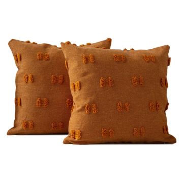 Fețe de pernă 2 buc. 43x43 cm Tuffet – Mioli Decor