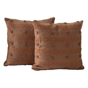 Fețe de pernă 2 buc. 43x43 cm Tuffet – Mioli Decor