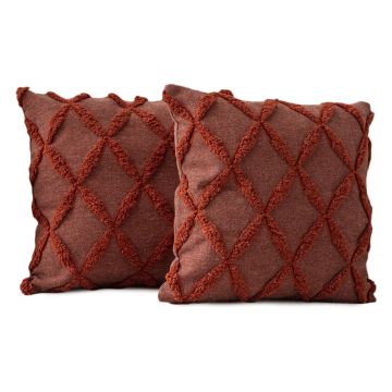 Fețe de pernă 2 buc. 43x43 cm Tuffet – Mioli Decor