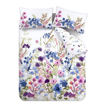 Lenjerie de pat pentru pat dublu/extinsă 230x220 cm Countryside Floral – Catherine Lansfield
