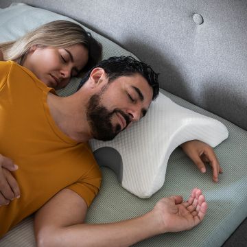 Perna cervicala vascoelastica pentru cupluri Cozzy InnovaGoods